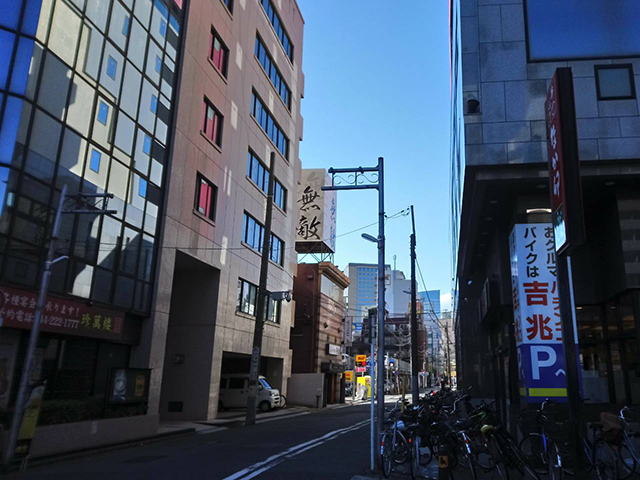 JR川崎駅から徒歩でお越しの場合